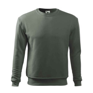 Férfi pulóver, sötét palakő, 300 g/m²