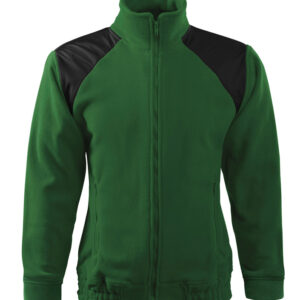 Unisex polár pulóver, üvegzöld, 360 g/m²