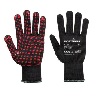 Nylon PVC pontozott kesztyű