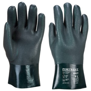 Duplán mártott PVC védőkesztyű 27 cm