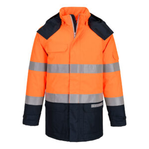 Bizflame Rain + Hi-Vis Multi-Norm Contrast FR téli kabát